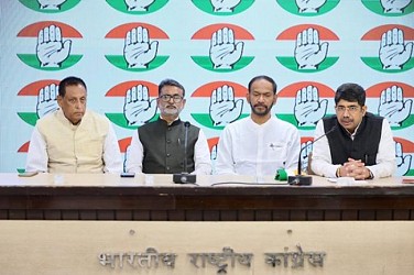 Former Congress leader Pujish Biswas who quit Congress a few years back, has joined Congress again in Delhi. TIWN Pic Feb 27